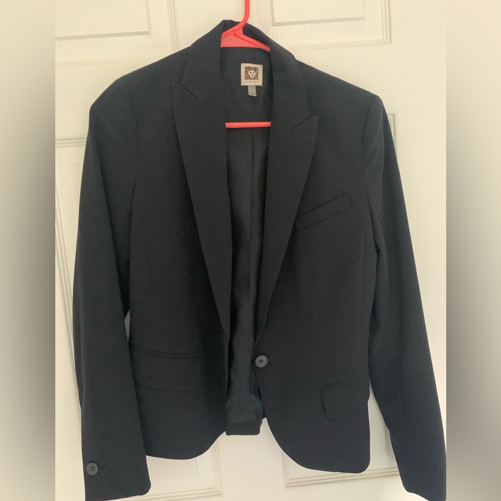 Women’s Black Blazor! Size 4 great used
